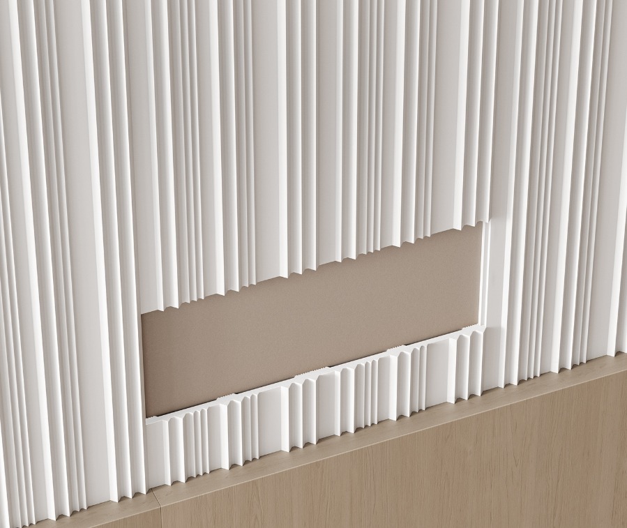 Панель Cosca RP005, 156х12, 2800мм, Экополимер/12